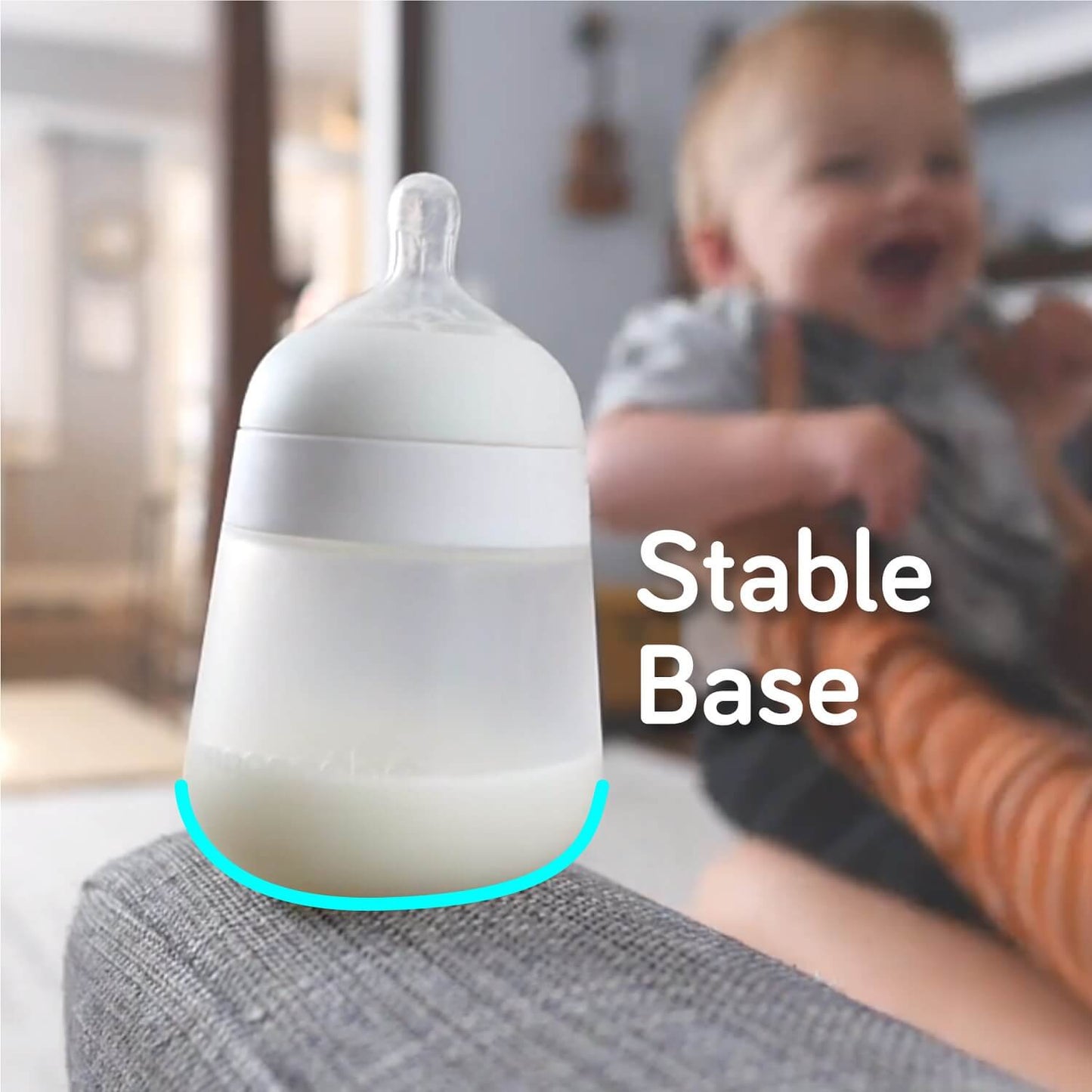 Nanobébé US Flexy Silicone Baby Bottle - 5oz